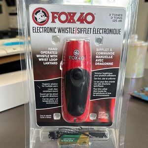 Fox 40 Red Electronic Whistle